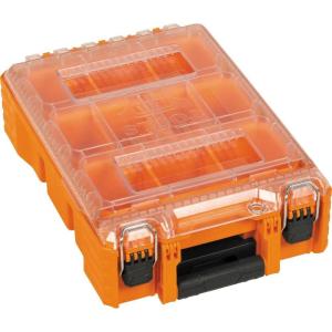 imageKlein Tools 54808MB MODbox Tall Compartment Box HalfWidth Tool Organizer Small Parts Tool Box with 10 Compartments 4 Removable Bins Stackable ModuleTall Box  Half Width