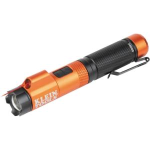 imageKlein Tools 56040 Magnetic LED Flashlight 350 Lumen Rechargeable Flashlight Twist Focus Laser Pointer HandsFree USB Charging Cable for Work and OutdoorFlashlight