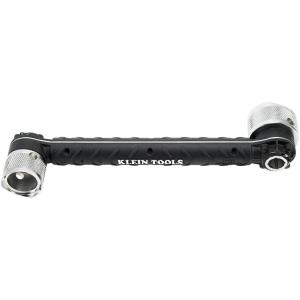 imageKlein Tools 56999 Conduit Locknut Wrench for 12Inch and 34Inch Connectors Direct Drive Heads Rotate