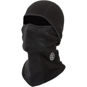 imageKlein Tools 60132 Balaclava Warm Breathable Fleece Wind Proof Hinged Balaclava Face Mask BlackBalaclava