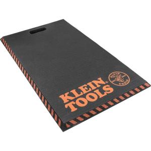 imageKlein Tools 60135 Kneeling Pads Adult Mens Soft Thick Closed Cell Soft Foam Professional Tradesman Pro Pads with HandleLarge