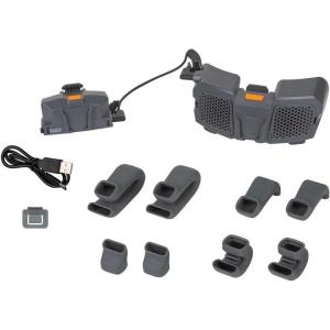 imageKlein Tools 60155 Portable Cooling Fan for Hard Hats and Safety Helmets Powered by USB Rechargeable Battery to Cool Head Neck and Face