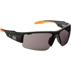 imageKlein Tools 60161 Safety Glasses Professional PPE Protective Eyewear with Semi Frame Scratch Resistant and AntiFog Clear LensGray Lens