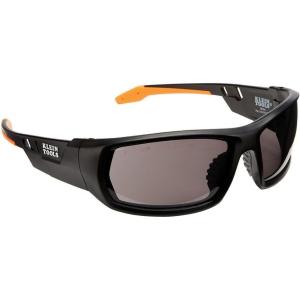 imageKlein Tools 60164 Safety Glasses Professional PPE Protective Eyewear with Full Frame Scratch Resistant and AntiFog Gray LensGray Lens