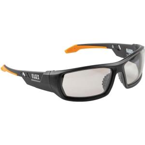 imageKlein Tools 60164 Safety Glasses Professional PPE Protective Eyewear with Full Frame Scratch Resistant and AntiFog Gray LensIndoorOutdoor Lens