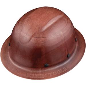 imageKlein Tools 60447 Hard Hat Full Brim Class G KONSTRUCT Series Hard Hat with Rechargeable Headlamp SweatWicking Sweatband Top Pad BrownMedium