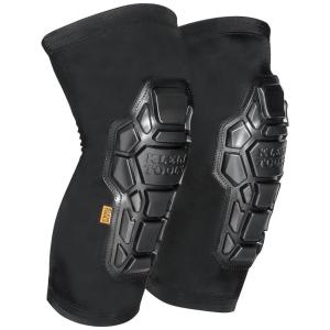 imageKlein Tools 60511 Knee Pad Heavy Duty Padded Knee Sleeves Breathable Mesh Back Elastic Cuff with SlipResistant Silicone Black MLML
