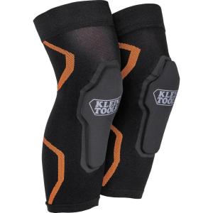 imageKlein Tools 60623 Knee Pad Compression Sleeve Knee Support for Construction Workers and Athletes Black MLML