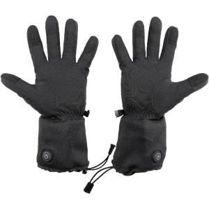 imageKlein Tools 60795 Rechargeable Heated Work Glove Liners Large with Knit Dipped Gloves 2XL Cut Level A1 Protection Touchscreen Compatibility and Batteries