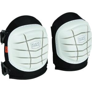 imageKlein Tools 60896 Knee Pad NonMarring GelLike Padding SemiRound Stabilizing Knee Pads with Adjustable Straps for Construction and FlooringNonmarring Lightweight