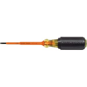 imageKlein Tools 6124INS Insulated 18Inch Slotted Screwdriver 4Inch Made in USA