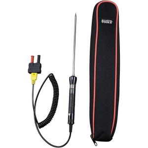 imageKlein Tools 69146 Banana Plug Adapter to K Type Thermocouple Works with Digital Clamp and Multi MetersKType Temperature Probe