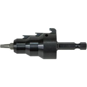imageKlein Tools 85091 Klein Tools 85091 Power Conduit Reamer with Improved Bit Retention 12 34 and 1Inch Made in USAConduit Reamer