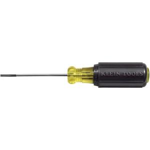 imageKlein Tools 85742 Screwdriver Set Made in USA 316 Cabinet and 2 Phillips Precision Machined Tips CushionGrip Handles Round Shank 2Piece18 Terminal Block Screwdriver