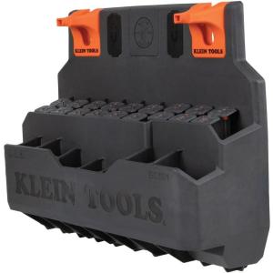 imageKlein Tools BC501S SHook Hard Tool Storage Module 18 Compartments Magnetic Optional S Hooks Secure Module to Aerial Utility BucketsOne Size
