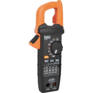 imageKlein Tools CL810 Pro Digital Clamp Meter 600A ACDC AutoRanging True RMS NCVT Measures Current LOZTemperature with Flashlight and Illuminated Dial