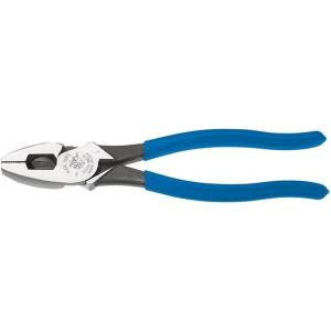 imageKlein Tools D20009NEGLW Side Cutter Linemans Pliers Made in USA Cut ACSR Screws Nails Hard Wire 9Inch HiViz Pliers9Inch