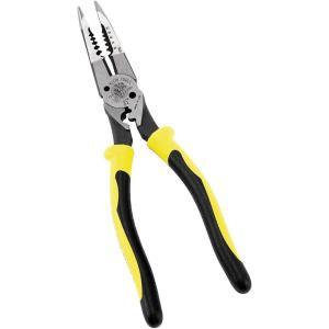 imageKlein Tools J2078CR Needle Nose Pliers Made in USA AllPurpose Linesman Pliers for Crimping Looping Cutting Stripping Crimping ShearingCrimper