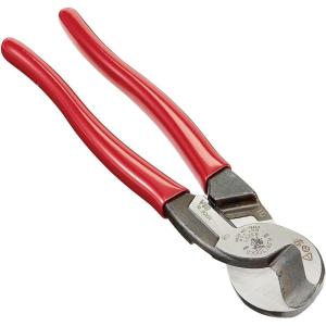 imageKlein Tools J63225N Cable Cutter Made in USA Journeyman HighLeverage Wire Cutter and Stripper for Cutting Aluminum Soft Copper and Communications CableStandard Cutter