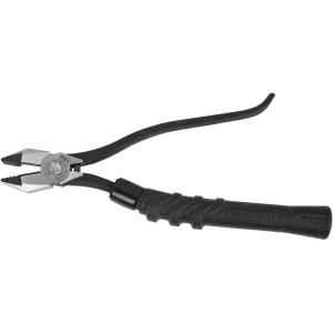 imageKlein Tools M2017CSTA Slim Head Ironworker Pliers Made in USA Milkers Cushion Grip Side Cutters with Aggressive Knurl 9Inch