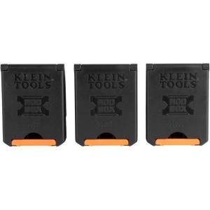 imageKlein Tools MODbox Tool Pouch Electrician Bag Quickly Attach and Release from Tool Belts and MODBox Rail SystemPouch Clips 3Pack