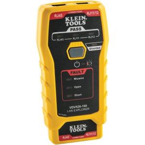 imageKlein Tools VDV526100 Network LAN Cable Tester VDV Tester LAN Explorer with RemoteTester