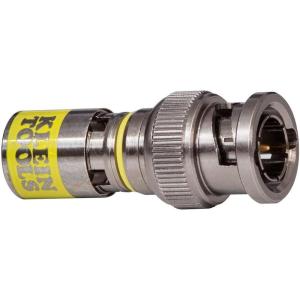 imageKlein Tools VDV813607 Universal BNC Compression Coax Connector for RG66Q Coaxial Cables Male 10PackBNC  RG66Q Male  10 Pack