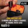 imageKlein Tools AESEB2 Elite Bluetooth Jobsite Earbuds True Wireless Earplugs 25dB NRR Hearing Protection 24Hour Playtime Digital LED DisplayHeadphones
