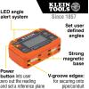 imageKlein Tools 80155 2Piece Digital Electronic Level and Angle Gauge Set with LED Angle Alert Plumbers Kit Straps 090 and 0180 Degrees