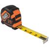 imageKlein Tools 9125 Tape Measure HeavyDuty Measuring Tape with 25Foot SingleHook Nylon Reinforced Blade With Metal Belt Clip25Foot