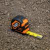 imageKlein Tools 9125 Tape Measure HeavyDuty Measuring Tape with 25Foot SingleHook Nylon Reinforced Blade With Metal Belt Clip25Foot
