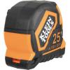imageKlein Tools 9125AL Tape Measure HeavyDuty Measuring Tape 25Foot SingleHook Nylon Reinforced Blade AutoLock