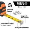 imageKlein Tools 9230 Tape Measure HeavyDuty Measuring Tape with 30Foot DoubleHook DoubleSided Nylon Reinforced Blade with Metal Belt Clip