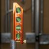 imageKlein Tools 935AB4V Level 6Inch Magnetic Torpedo and Conduit Level with 0304590 Degree Vials VGroove and Magnet Track High Visibility OrangeConduit Level