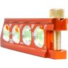 imageKlein Tools 935AB4V Level 6Inch Magnetic Torpedo and Conduit Level with 0304590 Degree Vials VGroove and Magnet Track High Visibility OrangeConduit Level