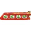 imageKlein Tools 935AB4V Level 6Inch Magnetic Torpedo and Conduit Level with 0304590 Degree Vials VGroove and Magnet Track High Visibility OrangeConduit Level