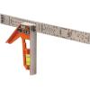 imageKlein Tools 935CSEL Combination Square Ruler for Electricians and Carpenters Stainless Steel Double Sided Ruler Bubble Level Magnetic