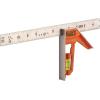 imageKlein Tools 935CSEL Combination Square Ruler for Electricians and Carpenters Stainless Steel Double Sided Ruler Bubble Level Magnetic