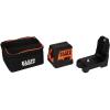 imageKlein Tools 93PTL Magnetic Pocket Laser Level Bright Red Leveling and Alignment Tool 3 Bubble Vials 360Degree Wall Attachment Picture HangingRed Line