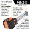 imageKlein Tools 9525 Tape Measure 25Foot Compact DoubleHook Imperial Measuring Tape with Finger Brake Nylon Blade Easy to Read Bold Lines49 m