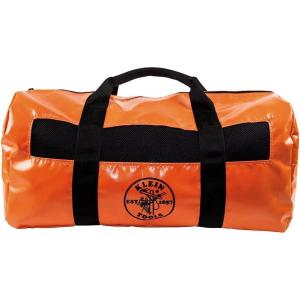 imageKlein Tools 5216V Duffel Bag Water Resistant Lineman Bag with Mesh Panels and Drain Holes Can Carry Like a Backpack