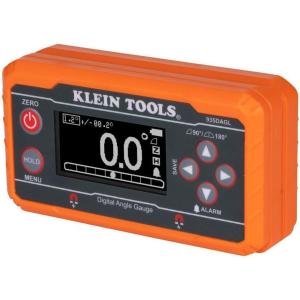 imageKlein Tools 935DAGL Digital Level Angle Finder with Programmable Angles Measures 0  90 and 0  180 Degree or Dual Axis Bullseye RangesDigital Level