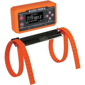 imageKlein Tools 935DAGL Digital Level Angle Finder with Programmable Angles Measures 0  90 and 0  180 Degree or Dual Axis Bullseye RangesDigital Level and Strap Kit