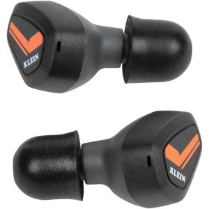 imageKlein Tools AESEB1 Bluetooth Jobsite Earbuds Wireless Hearing Protection Earplugs with 28dB Noise Reduction Rating 15Hour Playtime