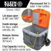 imageKlein Tools 55600 Work Cooler 17Quart Lunch Box Holds 18 Cans Keeps Cool 30 Hours Seats 300 Lb Tradesman Pro Tough Box