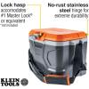 imageKlein Tools 55600 Work Cooler 17Quart Lunch Box Holds 18 Cans Keeps Cool 30 Hours Seats 300 Lb Tradesman Pro Tough Box