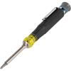 imageKlein Tools 32611P Mini Precision Screwdriver 13in1 Magnetic MultiBit Pocket Driver with Nut Drivers Phillips Slotted and Hex Tips