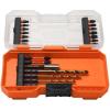 imageKlein Tools 33811B Drill and Driver Bit Set 21Piece Impact Driver Set Titanium Coated Drill Bits Precision Machined MODbox Compatible Storage Case Tool Kit