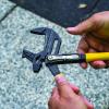 imageKlein Tools D53010 Plier Wrench High Leverage MultiUse Pump Plier with Adjustable and Reversible DoubleSided Jaw Smooth and Knurled Teeth 10Inch2Piece Kit