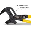 imageKlein Tools D53010 Plier Wrench High Leverage MultiUse Pump Plier with Adjustable and Reversible DoubleSided Jaw Smooth and Knurled Teeth 10Inch7Inch